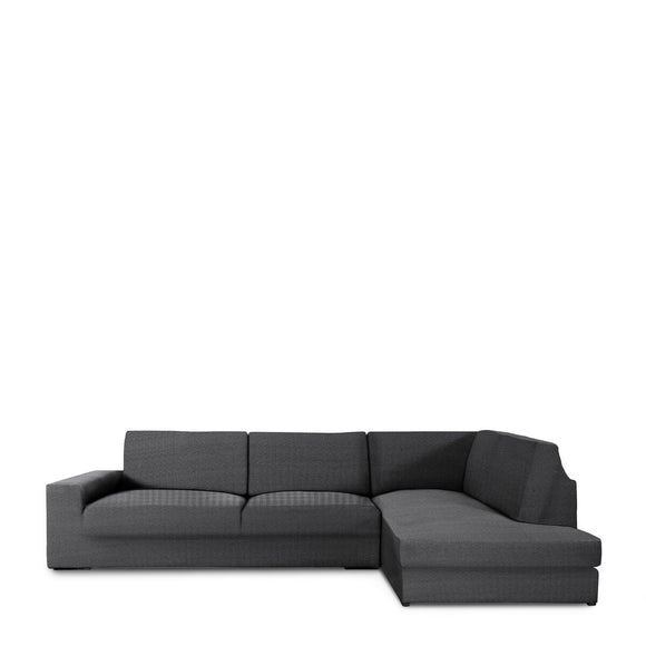 Sofa Cover Eysa JAZ Dark grey 110 x 120 x 500 cm-0