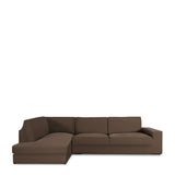 Sofa Cover Eysa JAZ Brown 110 x 120 x 500 cm-0