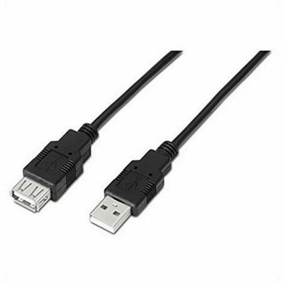 Extension Lead TooQ FS20200M-B 1,8 m USB-0