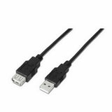 Extension Lead TooQ FS20200M-B 1,8 m USB-1