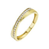 Ladies' Ring Lotus AF00016/14 Golden 14-0