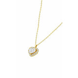 Ladies' Pendant Lotus HIN00108/43 Golden-0