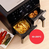 Air Fryer Solac FA1520 Black 1700 W 8 L-6