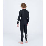Neoprene Hurley Advant 4/3 mm Back zip Black-9