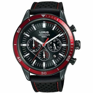 Men's Watch Lorus SPORTS Black (Ø 45 mm)-0