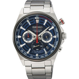 Men's Watch Seiko SSB407P1 (Ø 41 mm)-0