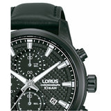 Men's Watch Lorus SPORTS Black (Ø 45 mm)-2
