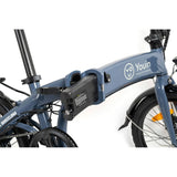 Electric Bike Youin You-Ride Barcelona 9600 mAh Grey Blue 20" 250 W 25 km/h-4