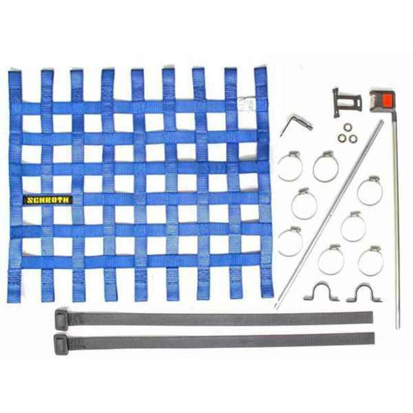 Window Net SCHROTH RACING Blue-0