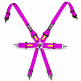 Harness with 6 fastening points OCC Motorsport Pink-0