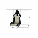 Seat Recaro RC414002575 Black Co-pilot-1