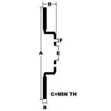 Brake Discs Black Diamond BDKBD1183COM Drill-1