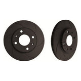 Brake Discs Black Diamond 6KBD1204G6 Solid Rear 6 Stripes-0