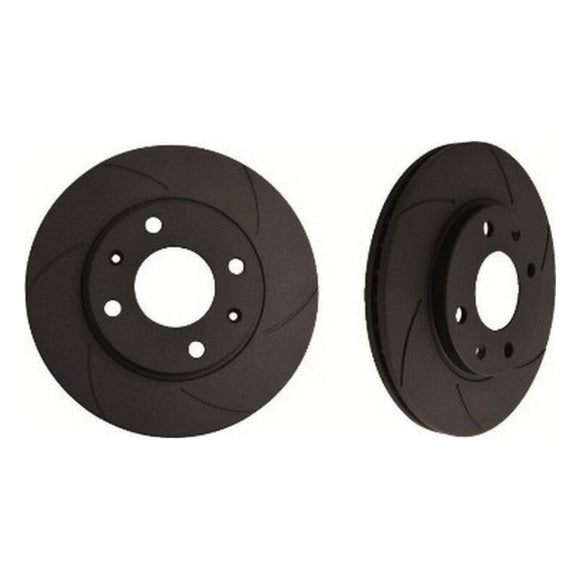 Brake Discs Black Diamond 6KBD1165G6 Solid Rear 6 Stripes-0