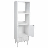 Shelves Alexandra House Living White Fir wood MDF Wood 42 x 168 x 50 cm-4