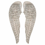 Set of Figures Alexandra House Living White MDF Wood Wings 4 x 103 x 32 cm-0