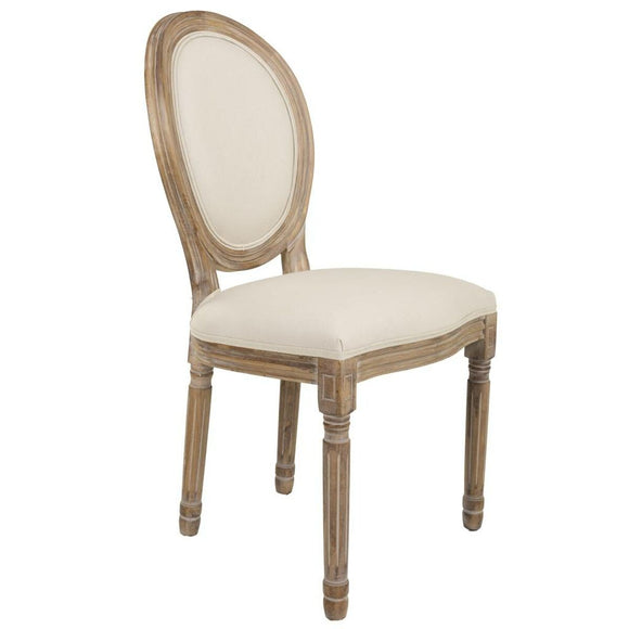 Dining Chair Alexandra House Living Beige 46 x 96 x 48 cm-0