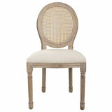 Dining Chair Alexandra House Living Beige 46 x 96 x 48 cm-4