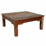 Centre Table Alexandra House Living Recycled Wood Acacia Mango wood 90 x 40 x 90 cm-0