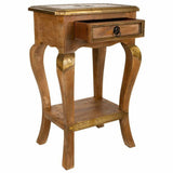 Nightstand Alexandra House Living Golden 28 x 61 x 38 cm-6