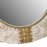 Wall mirror Alexandra House Living Golden 1 x 80 x 80 cm Circle-3