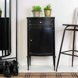 Nightstand Alexandra House Living Black 36 x 86 x 46 cm-6