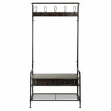 Hall Alexandra House Living Brown Metal 38 x 181 x 84 cm-5