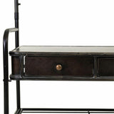 Hall Alexandra House Living Brown Metal 38 x 181 x 84 cm-3