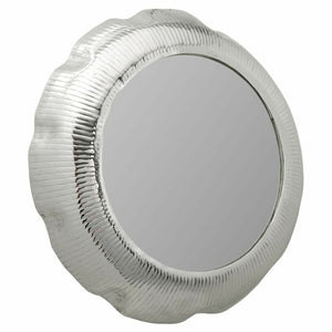 Wall mirror Alexandra House Living Silver Metal Glass 76 x 11 x 76 cm-0