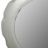 Wall mirror Alexandra House Living Silver Metal Glass 76 x 11 x 76 cm-2