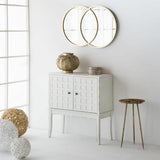 Wall mirror Alexandra House Living Golden 60 x 3 x 90 cm Geometric-4