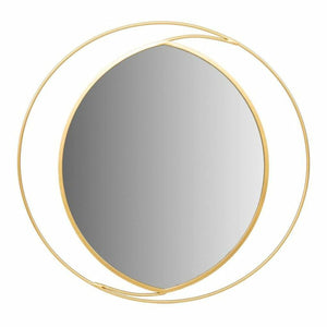 Wall mirror Alexandra House Living Golden 91 x 2 x 91 cm Circle-0