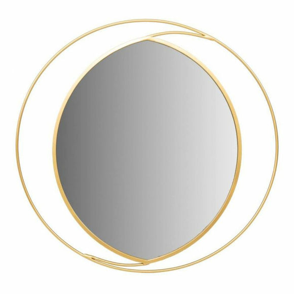 Wall mirror Alexandra House Living Golden 91 x 2 x 91 cm Circle-0