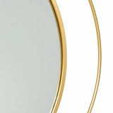 Wall mirror Alexandra House Living Golden 91 x 2 x 91 cm Circle-2