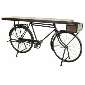 Hall Alexandra House Living Bike Brown Black Iron Mango wood 50 x 90 x 198 cm-0