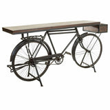 Hall Alexandra House Living Bike Brown Black Iron Mango wood 50 x 90 x 198 cm-6