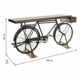 Hall Alexandra House Living Bike Brown Black Iron Mango wood 50 x 90 x 198 cm-1