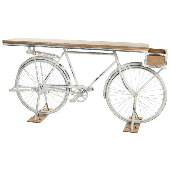 Hall Alexandra House Living Bike White Coffee Iron Mango wood 50 x 90 x 198 cm-0