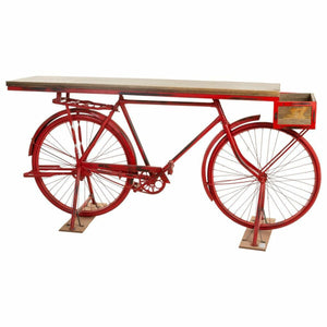 Hall Alexandra House Living Bike Brown Red Iron Mango wood 50 x 90 x 198 cm-0