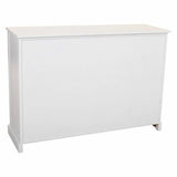 Sideboard Alexandra House Living White Paolownia wood MDF Wood 33 x 78 x 113 cm-4