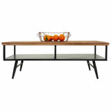 Centre Table Alexandra House Living Brown Grey Metal Mango wood 65 x 44 x 125 cm-5