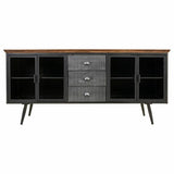 Sideboard Alexandra House Living Brown Grey Wood Metal 42 x 74 x 164 cm-5