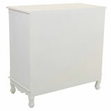 Chest of drawers Alexandra House Living White Cream Metal Pine MDF Wood 40 x 81 x 80 cm-3