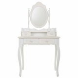 Dresser Alexandra House Living White Cream 40 x 140 x 75 cm-6