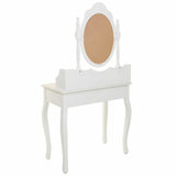 Dresser Alexandra House Living White Cream 40 x 140 x 75 cm-4