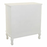 Sideboard Alexandra House Living White Cream Metal Pine 37 x 84 x 75 cm-1