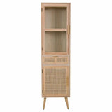 Cupboard Alexandra House Living Natural MDF Wood 173 x 40 x 46 cm-7