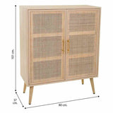 Cupboard Alexandra House Living Natural MDF Wood 37 x 101 x 80 cm-1