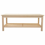 Centre Table Alexandra House Living Natural MDF Wood 46 x 60 x 120 cm-4