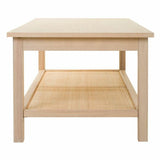 Centre Table Alexandra House Living Natural MDF Wood 46 x 60 x 120 cm-2